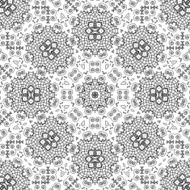 Abstract seamless outline pattern N35