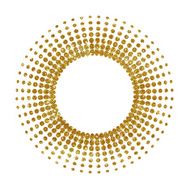 Golden halftone element