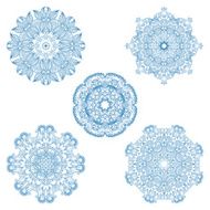 Vector round ornaments