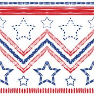 Tribal ethnic zig zag pattern Vector illustration N4