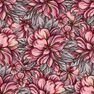 Watercolor Flowers N53