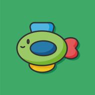 fishing toy icon