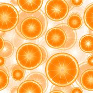 Background from slices of oranges