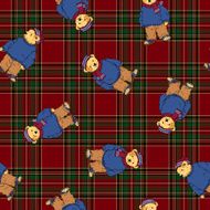 Bear illustration pattern N22