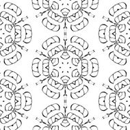 Primitive simple grey retro seamless pattern N43