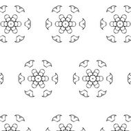 Primitive simple grey retro seamless pattern N46