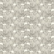 Seamless Pattern with floral ornament N53