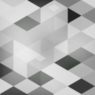 Vector Abstract geometric shape from cubes N8