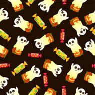 Seamless pattern for Halloween N8