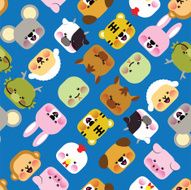 seamless animal pattern N34