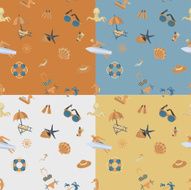 Four Background in Different Colors N2