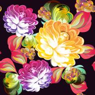 Vector floral pattern N6