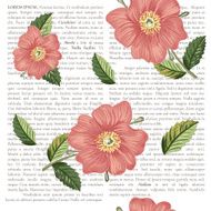 Vector floral patter