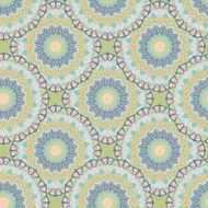 Mandala Round Ornament Pattern N14