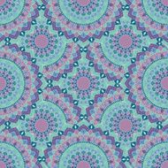 Mandala Round Ornament Pattern N16