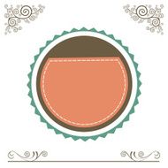 vintage badges and label