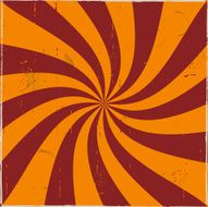 Summer spiral ray background