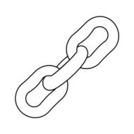 metallic chain N2