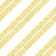 New Year seamless gometric pattern with golden glitter textured stripes N7