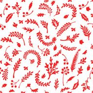Autumn leaves Vector illustration N2