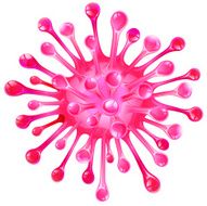 Freeform of pink shape