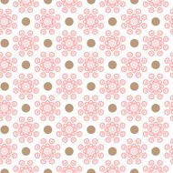 Delicate lovely seamless pattern