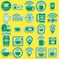 sticker wi fi zone N2
