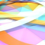Low polygon Triangle Pattern Background N435