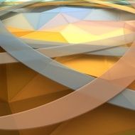 Low polygon Triangle Pattern Background N445