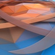 Low polygon Triangle Pattern Background N447