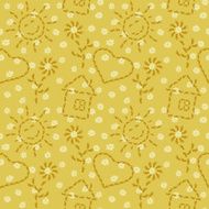 Seamless pattern from footprints