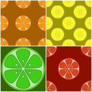 Backgrounds citrus fruit