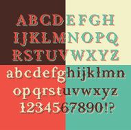 Retro Color Font