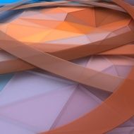 Low polygon Triangle Pattern Background N473