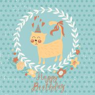 Cat with a bow N2
