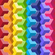 abstract color geometric