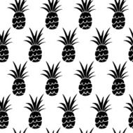 Seamless pattern with pineapples N16