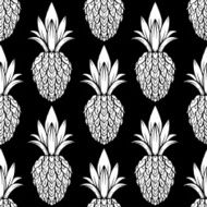 Seamless pattern with pineapples N17