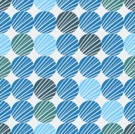 Seamless colorful background made of circles N8
