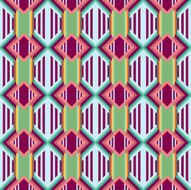 Seamless colorful background made of Aztec pattern N3