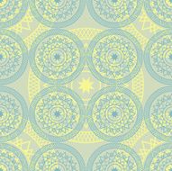 Seamless colorful background made of Arabic pattern
