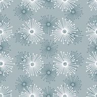 Seamless colorful background made of abstract flowers N2