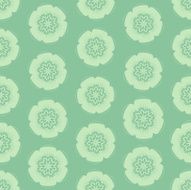 Seamless colorful background made of abstract lotus