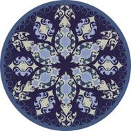 Decorative floral ornament in East style N12