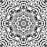 Abstract seamless outline pattern N36