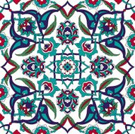 Arabesque seamless pattern N55