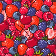 Seamless berries N4