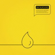 Water drop icon Liquid sign N5