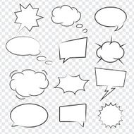 Comic Book Speech Bubbles N6