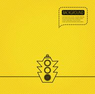 Traffic light icon Safety direction regulate N2